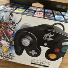新品未使用ゲームキューブ コントローラー スマブラGCコン ブラック 純正品