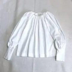 ボートネック ブラウス