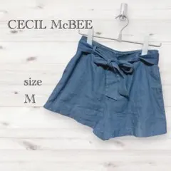 CECI McBEE Mサイズ ショートパンツ ブルー 綿100%のサムネイル