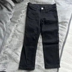 H&M ブラック スリムフィット パンツ 110