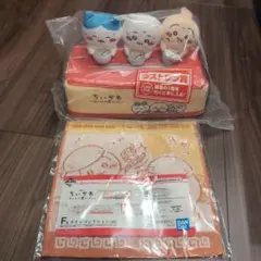 ちいかわラストワン賞+ハンカチ（うさぎとシーサー）