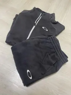 OAKLEY ジャージ セットアップ 上下セット ブラックのサムネイル