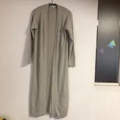 ユニクロ　ロングカーディガン　Sサイズ　グレー　トップス　上着