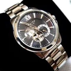 腕周り16cmのため値下げ】 ORIENT STAR 自動巻き腕時計 青 - メルカリ