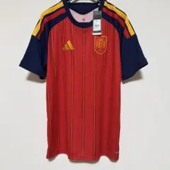 サッカー　スペイン　 エキップメント Tシャツ　L ワールドカップ サッカー スペイン adidas エキップメント Tシャツ L ワールドカップ