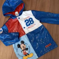 ディズニー　ミッキー　レインコート