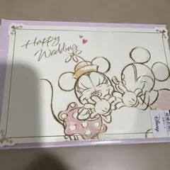Disney ミッキー ミニー 結婚祝いカード