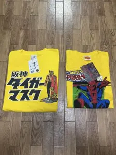 阪神タイガース スパイダーマン Tシャツ 2枚セット　タグ付き新品未使用品❗️のサムネイル