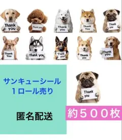 《1555》りんりん様 リクエスト 2点 まとめ商品サンキューシール　犬猫