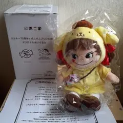 不二家 ミルキー75周年×ポムポムプリン30周年 ぬいぐるみ - メルカリ