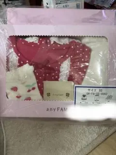 any FAM ベビー服 ワンピース パンツ 靴下 3点セット 80のサムネイル