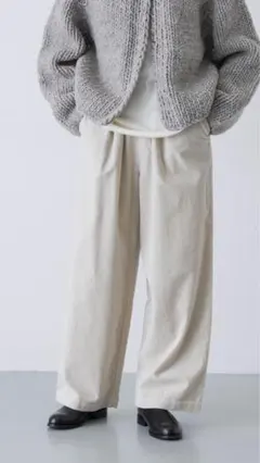 【美品】かぐれ アーバンリサーチ　コットンサルエルイージーパンツ 近年 ベージュ 美品】かぐれ アーバンリサーチ コットンサルエルイージーパンツ 近年