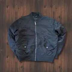 MA-1 ダークブラウンL フライト ブルゾン FOREVER21 無地