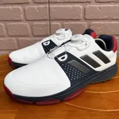【ADIDAS】 美品 アディダスゴルフ アディパワー バウンス ボア シューズ
