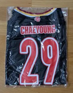 【迅速発送】TWICE チェヨン　ユニフォーム 即発送可】美品TWICE グッズ メッシュユニフォーム チェヨン