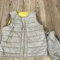 mont-bell キッズ ダウンベスト 110