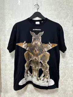 BURBERRY 鹿グラフィック Tシャツ ブラックのサムネイル