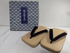 【新品未使用】 紳士用 会津桐 下駄