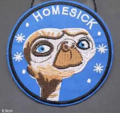 新品未使用　ET アイロンワッペン　スピルバーグ　映画　イーティー　E.T.