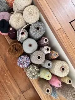 手芸用糸セット 多色 素材糸