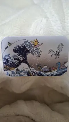 浮世絵 しろがね山 プチ缶コレクション アートセレクション