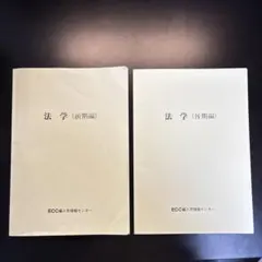 ECC編入学院　夏期講座　ハイレベル経済学 法学編入の全体像】元ECC編入学院のプロ講師が解説！ - YouTube