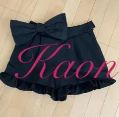 Kaon リボン付きショートパンツ ブラック サイズ36のサムネイル