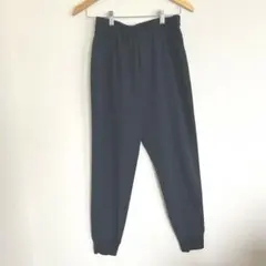 ネイビー　ジョガーパンツ ゴムウエスト
