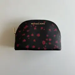MICHAEL KORS バラ柄ポーチ　化粧ポーチ
