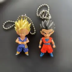 ドラゴンボール 孫悟飯 フィギュアキーホルダー2体セット