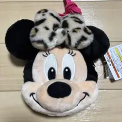 ディズニー ミニーちゃん ヒョウ柄 ショルダーバッグ