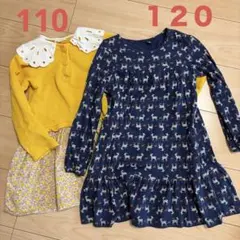 ワンピース2点セット⭐︎サイズ110と120
