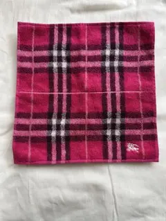 BURBERRY チェック柄タオルハンカチ