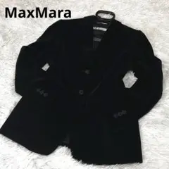 美品✨MaxMara マックスマーラ テーラードジャケット ブラック 42 L