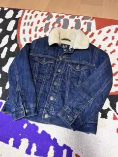 【値引きしました】GAP デニムジャケット S ボア　120センチ　美品
