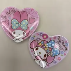 マイメロ メラミンミニプレート 2枚セット
