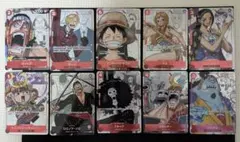 ワンピースカード　25周年エディション　10枚セット　カードのみ　麦わらの一味