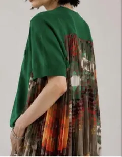 PENDLETON sacai ペンドルトン サカイ バックプリーツ カットソー