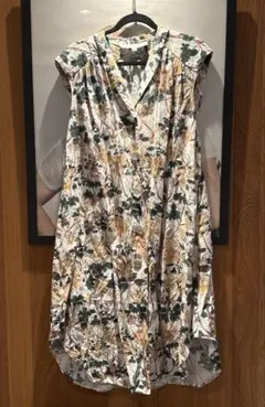 CHRISTINE ALCALAY ノースリーブワンピース 花柄のサムネイル