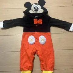 なりきりミッキーマウスロンパース95サイズ綿100薄手