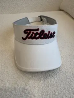 Titleist ゴルフ サンバイザー ホワイト スター柄のサムネイル