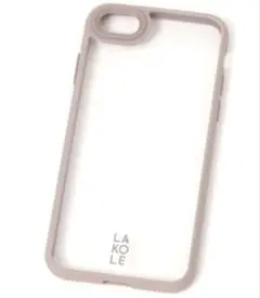 新品 LAKOLE iPhoneケース 7/8/SE2対応 ピンクベージュ