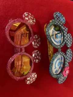 ディズニー　サングラス　ペア　2個セット