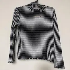 メゾピアノ　ボーダー 長袖 Tシャツ 140