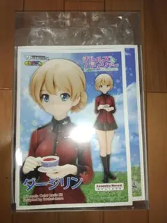 未組立　キャラグミン ガールズ＆パンツァー ダージリン 1/7 フィギュアのサムネイル