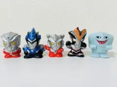 ウルトラマンフィギュア 5体セット　指人形