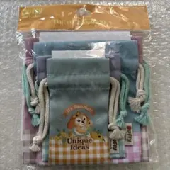 ディズニーシー　ダッフィー　きんちゃく　4枚セット