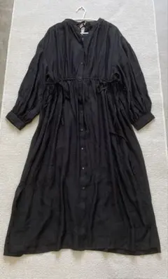 ehka sopo バックリボンワンピース　薄手 長袖 サマンサモスモス　SM2