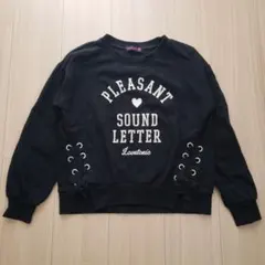 Lovetoxic/裏起毛トレーナー/M(150cm)/女の子