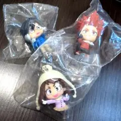 新品未開封☆僕のヒーローアカデミア　マスコットチャーム　切島　麗日　飯田